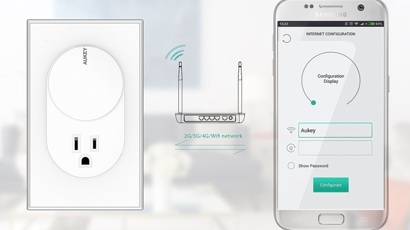 Aukey Wi-Fi Switch, $15 with code AUKWIFI2